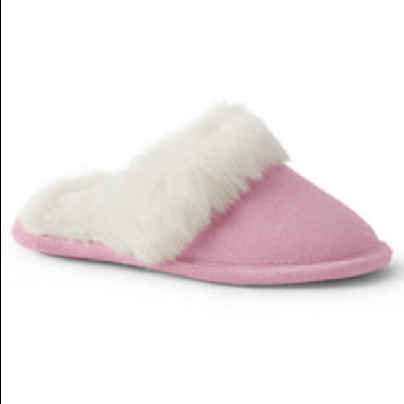 lands end girls slippers